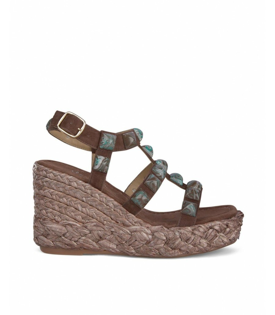 Alma En Pena Alma En Pena High Heel Wedges | Bermudez Marron · Alma-pena