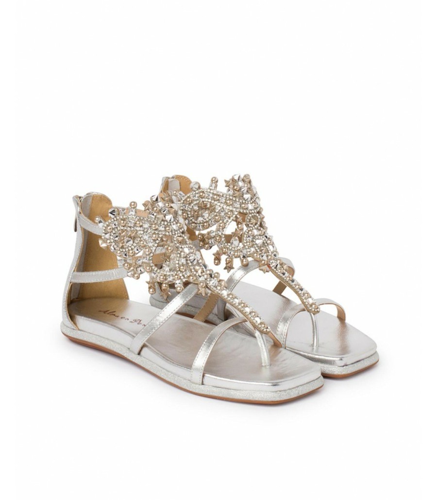 Alma En Pena Alma En Pena Flat Sandals | Alaia Plata · Alma-pena